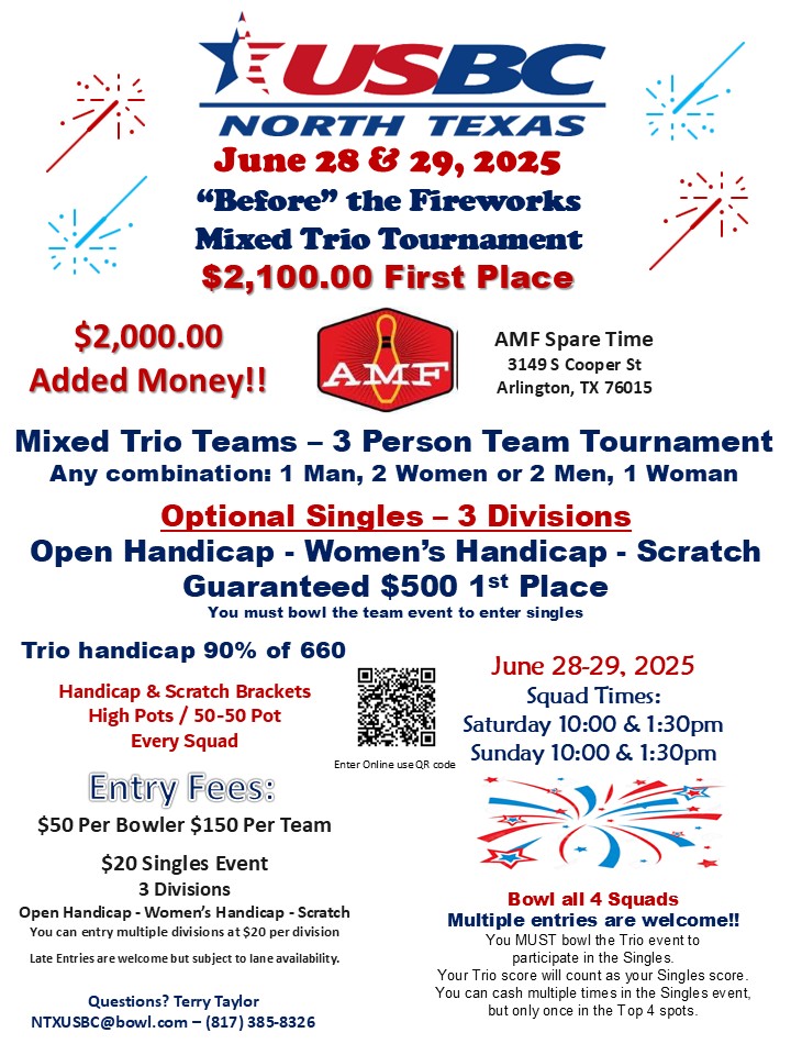 tournament schedule